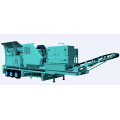 Wheel Type Mobile Stone Processing Plant Impact Crushing Station Lime Stone Jaw Crusher 100t/hr